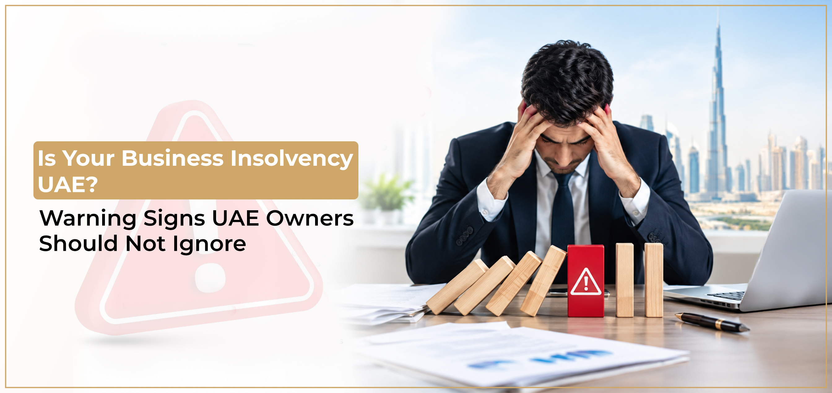 Is Your Business Insolvency UAE? Warning Signs UAE Owners Should Not Ignore